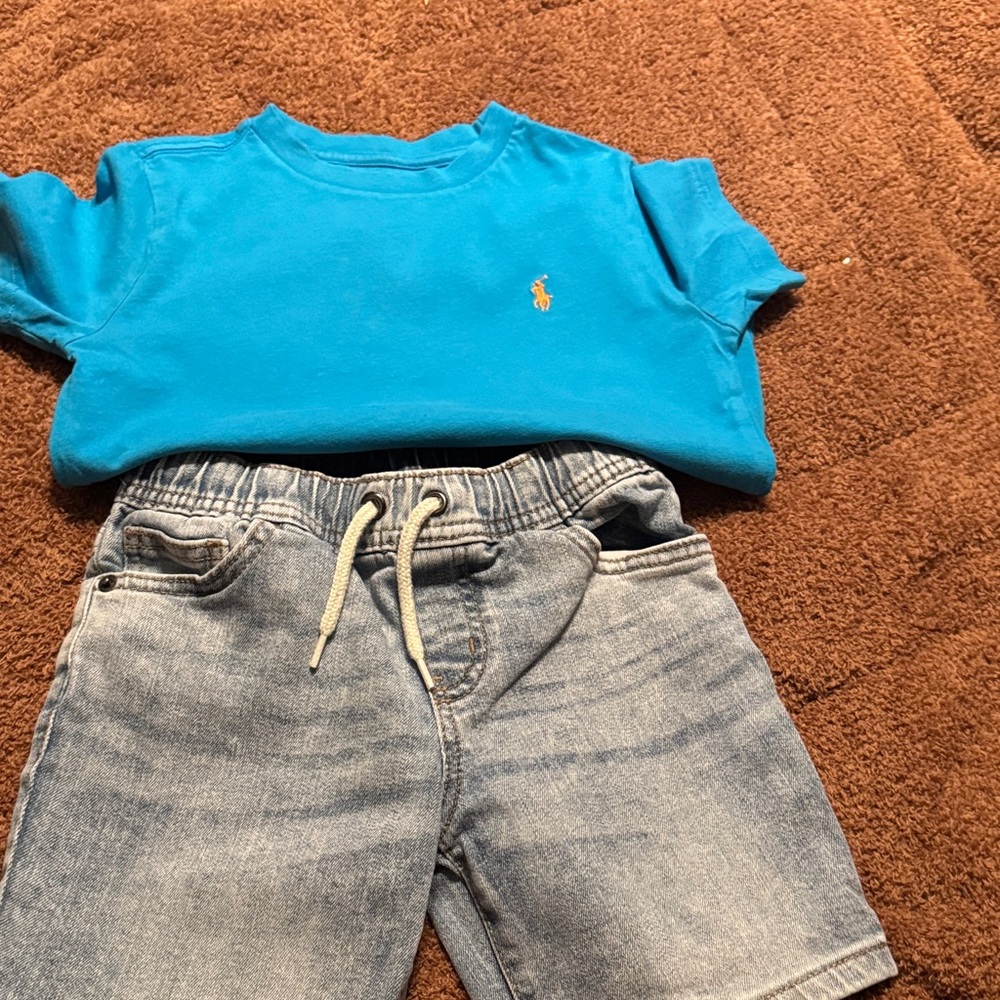 Polo by Ralph Lauren Kids' Teal T-Shirt